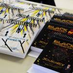 Dr. Carl Mack sold copies of his Black Heritage Day calendars at the forum. Photo by Bailey Jo Josie/Sound Publishing.