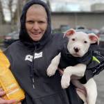 The monthly veterinary clinic at the Renton Library provides services and pet food for local pets in need. Photo courtesy of Washington Health Outreach