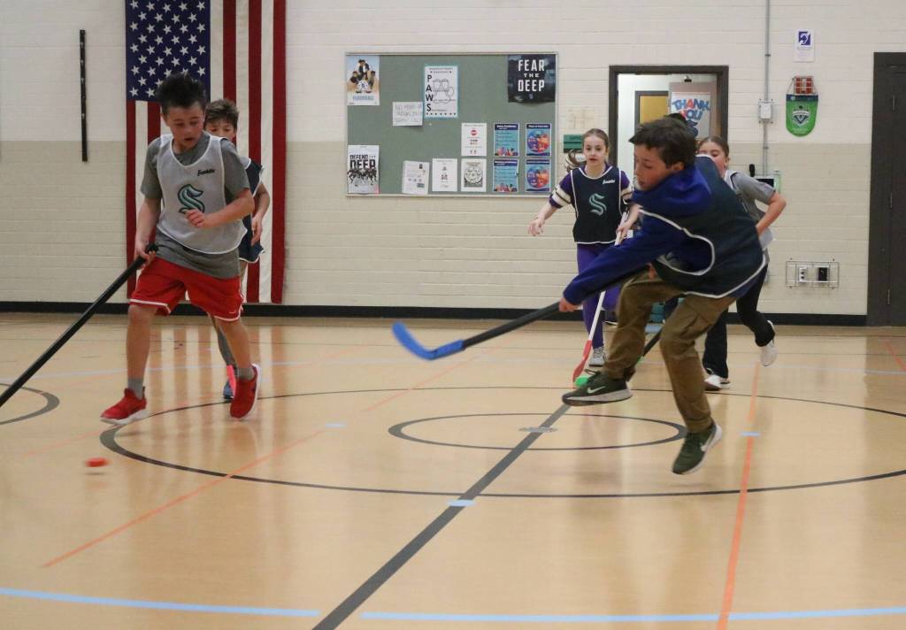 Jack Shepard, Eleanor Thomas, Liam Graham. Photo by Bailey Jo Josie/Sound Publishing.