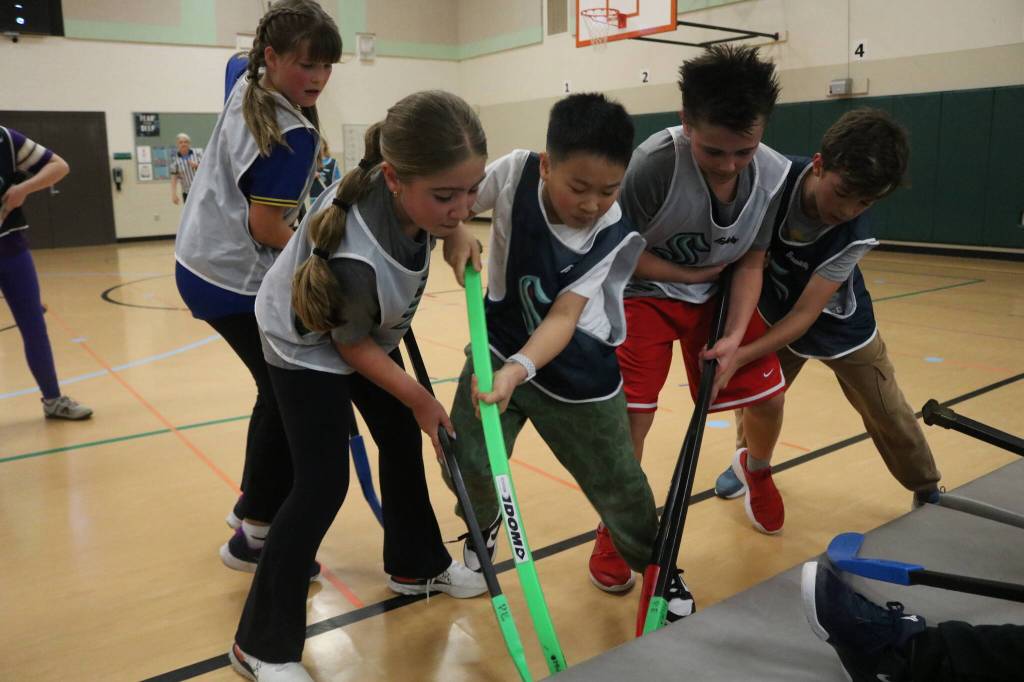 Harher Hyde, Olivia Goeway, Lucas Wong, Jack Shepard, Oliver Leva. Photo by Bailey Jo Josie/Sound Publishing.