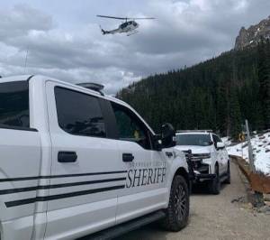 Snohomish County Sheriffs Office helicopter that assisted with the search and rescue. Courtesy photo.