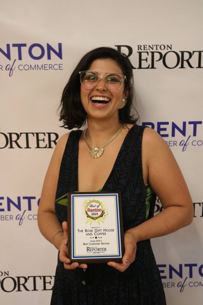 The Rose Gift House and Coffee won in the Best Customer Service category. Photo by Bailey Jo Josie/Renton Reporter