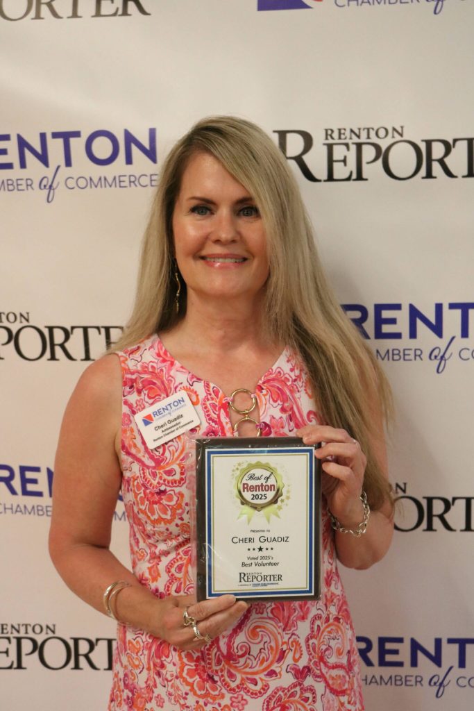 Cheri Guadiz was voted Best Volunteer. Photo by Bailey Jo Josie/Renton Reporter