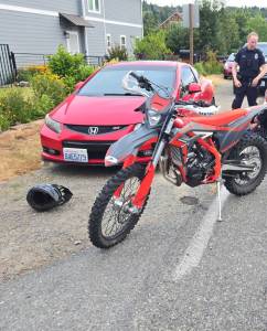 Photo of the motorcycle. Courtesy photo.
