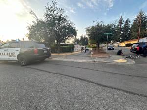 A photo from near the scene of the shooting. Courtesy photo.