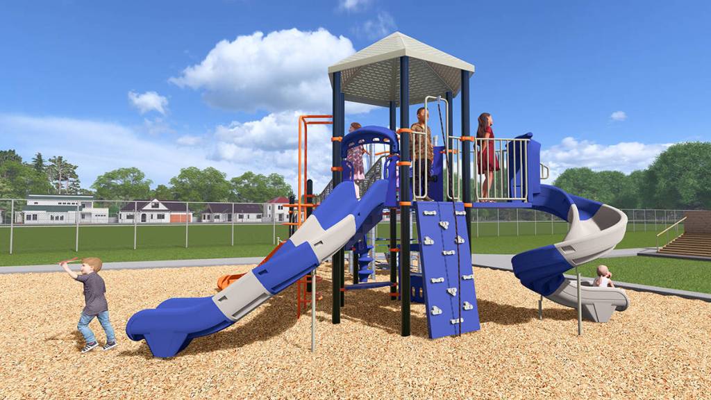 The other playground is designed for kids more than 5 years old. Photo provided by the city of Renton