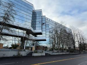 The former Boeing 10-16 building in Renton. File Photo