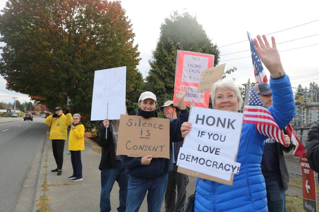 Fairwood protesters.