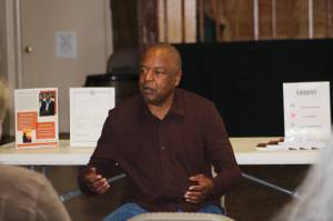 John Houston talks about his life and his book Return to the Sunlight: A Story of Hope, Resilience and Redemption. Photo by Bailey Jo Josie/Sound Publishing