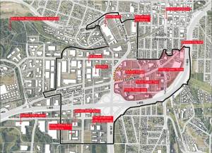 Rainier Grady Transit Oriented Development subarea. Courtesy of the City of Renton