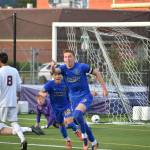 Hazens Vitaly Polyukh takes the lead against Wenatchee with the games first goal. Ben Ray / The Reporter