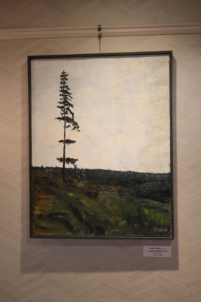 Untitled (Solitary Tree) by David Yano, a resident at The Lakeshore in Renton. Photo by Bailey Jo Josie/Sound Publishing