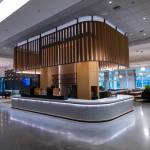 Employee amenities at the center include a café and bar, a fitness center and bike storage. Photo provided by Alaska Airlines