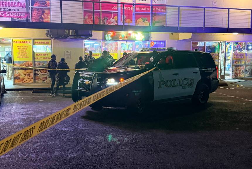 <p>The shooting occurred at Los Jalapenos grocery store at 3700 NE 4th Street around 9:30 p.m. Feb. 3. Courtesy photo/Renton Police Department</p>