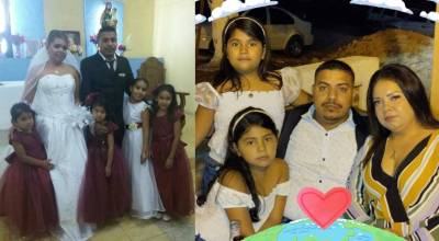 Courtesy of GoFundMe 
Gabriel Olazcon-Padilla with his family.