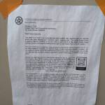 The Victoria Hills neighborhood in Renton has several signs posted on sidewalks, warning residents of a missing master key, which the local post office calls a rumor. Photo by Bailey Jo Josie/Sound Publishing.
A flyer from the United States Postal Inspection Service taped to a mailbox stand on Morris Avenue near Talbot Road in February. The flyer, dated Jan. 6, 2026 with the subject line Mail Theft Compromise Notification, informs postal customers of a possible mail theft incident that was reported nearby and that there is an preliminary investigation. Residents are encouraged to report any stolen mail to mailtheft.uspis.gov with the case number 4549624. Photo by Bailey Jo Josie/Sound Publishing.