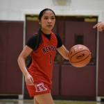 Khloe Mallary conducts the offense for Renton. Ben Ray / The Reporter