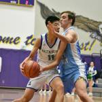 Mason Chin takes on a defender against Central Valley. Ben Ray / The Reporter