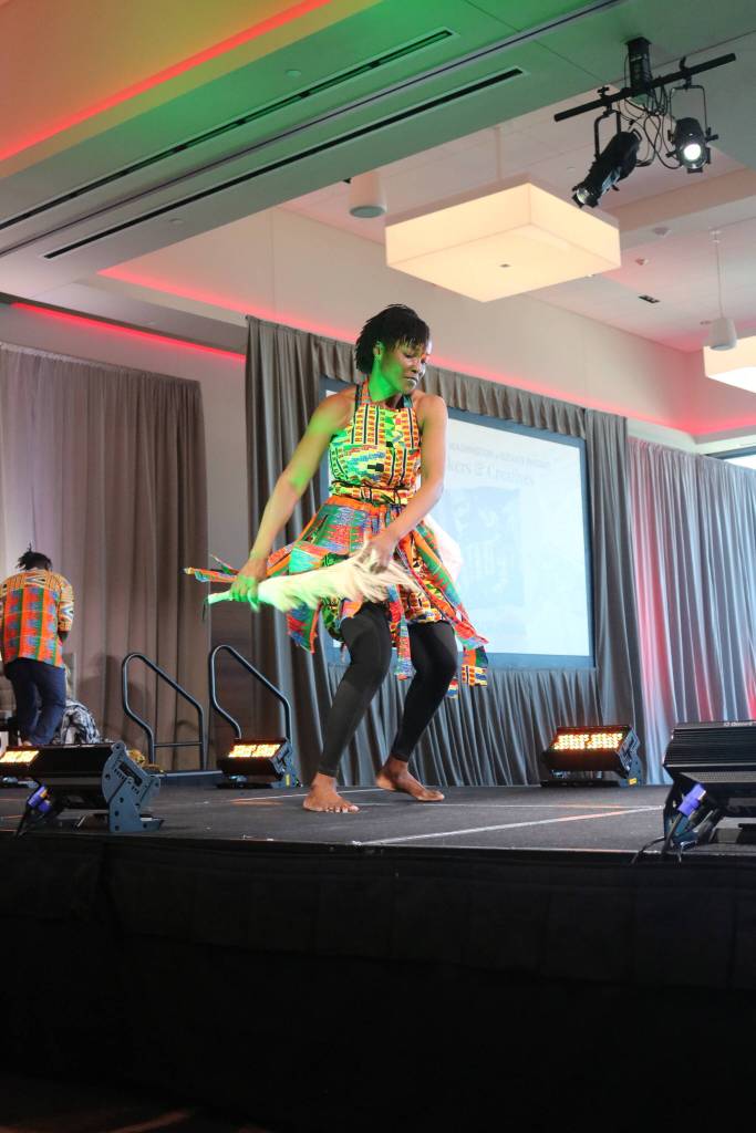 Anokye Agofomma was a highlight of the event on March 1. Photo by Bailey Jo Josie/Sound Publishing.