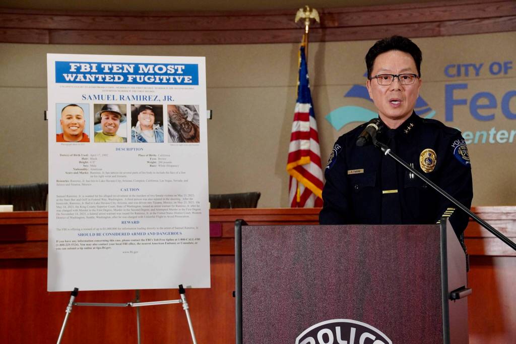 Federal Way Police Department Chief Andy Hwang. Photo by Joshua Solorzano/The Mirror