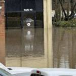 Photo of the flooding. Courtesy of Renton Police Department.
