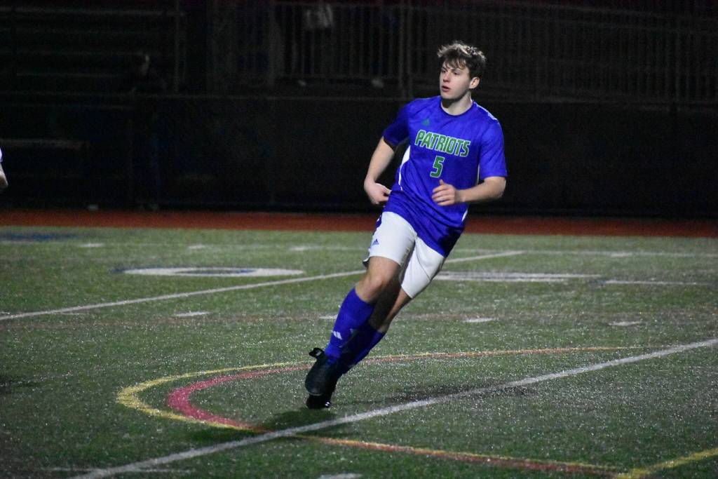 Tomo Imai is one of the defenders that helped Liberty shut out the Eagles. Ben Ray / The Reporter