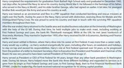 Harry Blencoe | Obit