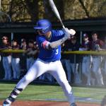 Colton Hollerbach at the plate for Liberty. Ben Ray / The Reporter