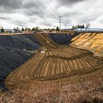 The Monroe Avenue Stormwater Facility construction used 120,000 tons of rock, the equivalent to 28 Olympic swimming pools and over 6,600 fully-loaded dump trucks. Photo provided by the city of Renton