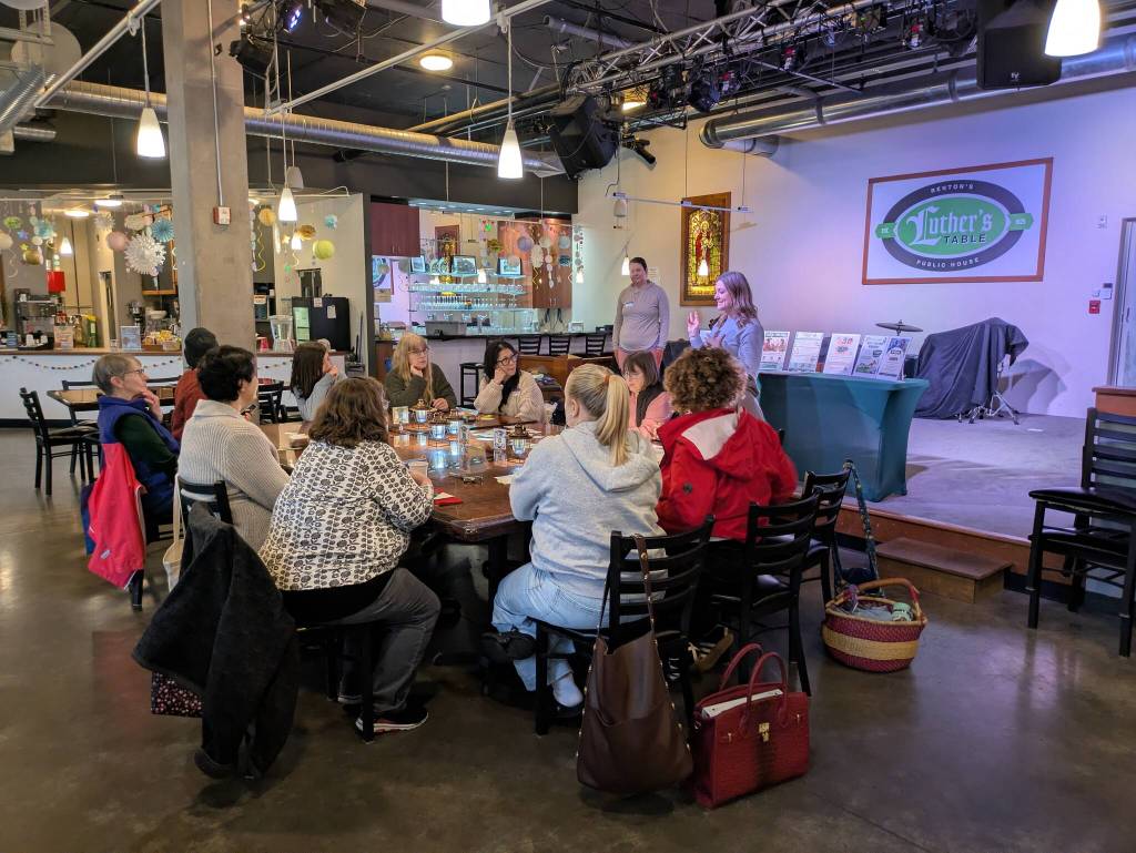Co-Create events allow community members to learn new crafts in an inviting space. Photo by Bailey Jo Josie/Sound Publishing.
