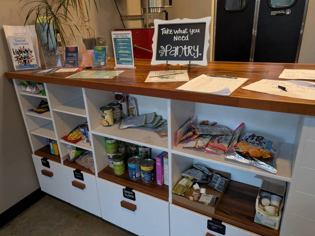 Photo by Bailey Jo Josie/Sound Publishing
Luthers Tables food pantry.