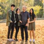 The Huh family, left to right: Jaden, Jamie, Joon, Avery. Courtesy photo