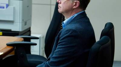 Aaron Myers at his trial. Photo by Joshua Solorzano/Sound Publishing