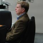 Aaron Brown Myers at the closing statements of his trial. Photo by Joshua Solorzano/Sound Publishing