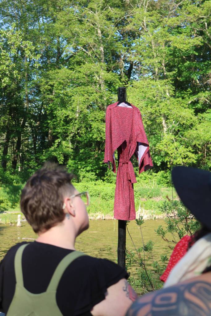 May 5 is also called Red Dress Day, to commemorate MMIWG. Photo by Bailey Jo Josie/Sound Publishing.