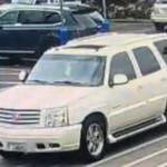The suspect left the Walmart in a white Cadillac Escalade. Photo provided by Renton Police Department