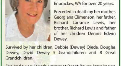 Diane Dewey| Obit