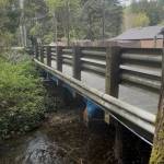 Photo provided by King County Road Services Division
The 94-year-old bridge on SE May Valley Road is no longer repairable.