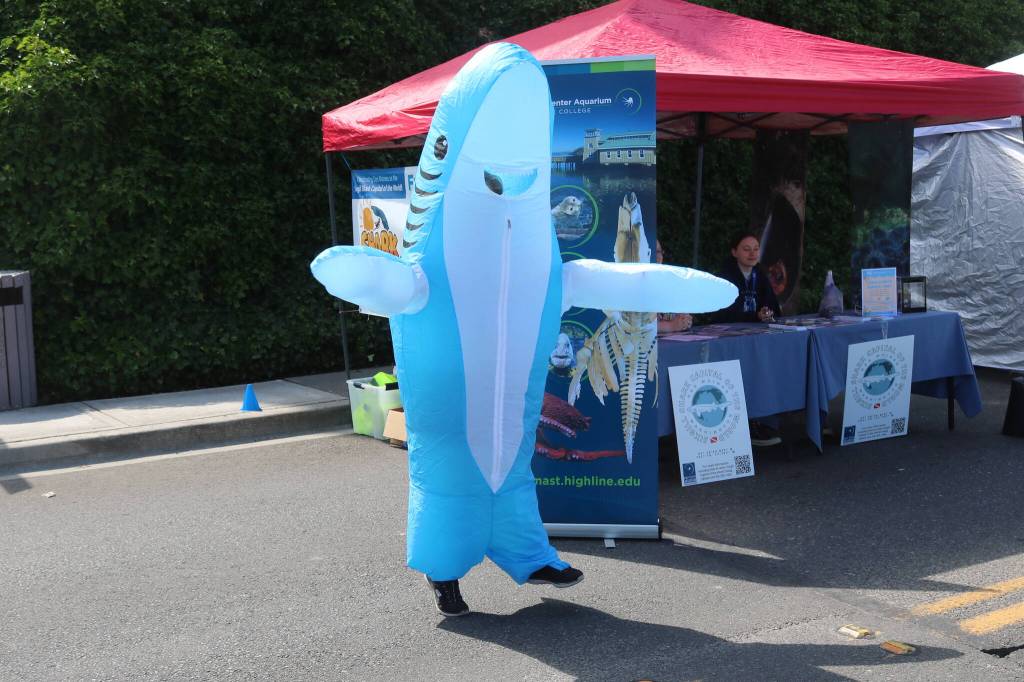 July 12 was all about sharks down at Redondo Beach. Photo by Bailey Jo Josie/Sound Publishing.